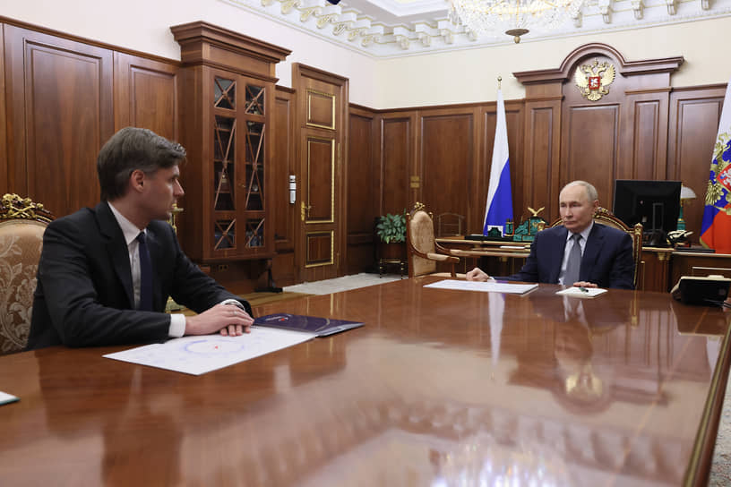 Дмитрий Баканов и Владимир Путин обсудили стратегию Роскосмоса и развитие спутниковых систем ГЛОНАСС-0