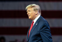 Former,President,Donald,J.,Trump,Arrives,On,Stage,During,Cpac