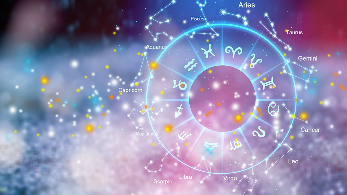 Zodiac,Signs,Inside,Of,Horoscope,Circle.,Astrology,In,The,Sky