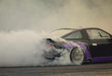 Госавтоинспекция Москвы задержала водителя BMW за утренний дрифт в Раменках Race,Car,Drift,With,Smoke