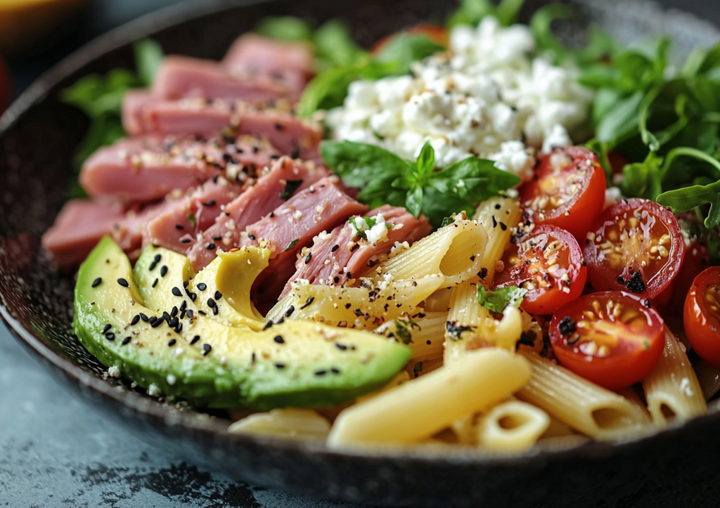 Быстрые макароны с тунцом и авокадо! Обалденный обед за 10 минут