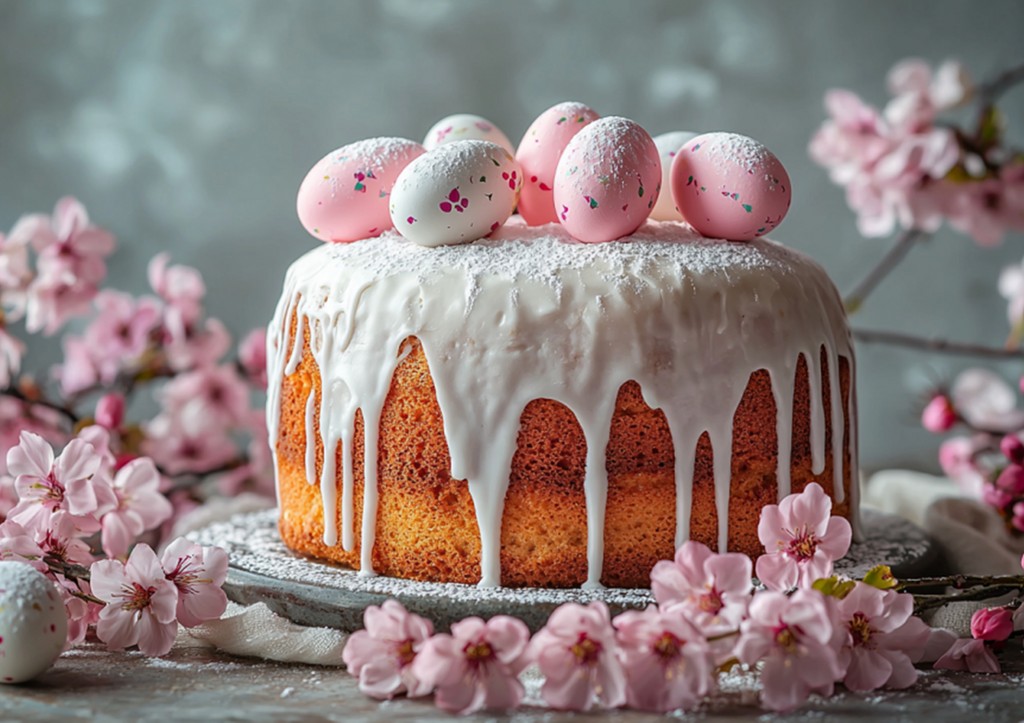 Идеальная помадка для кулича: секрет глазури, которая не трескается и не стекает