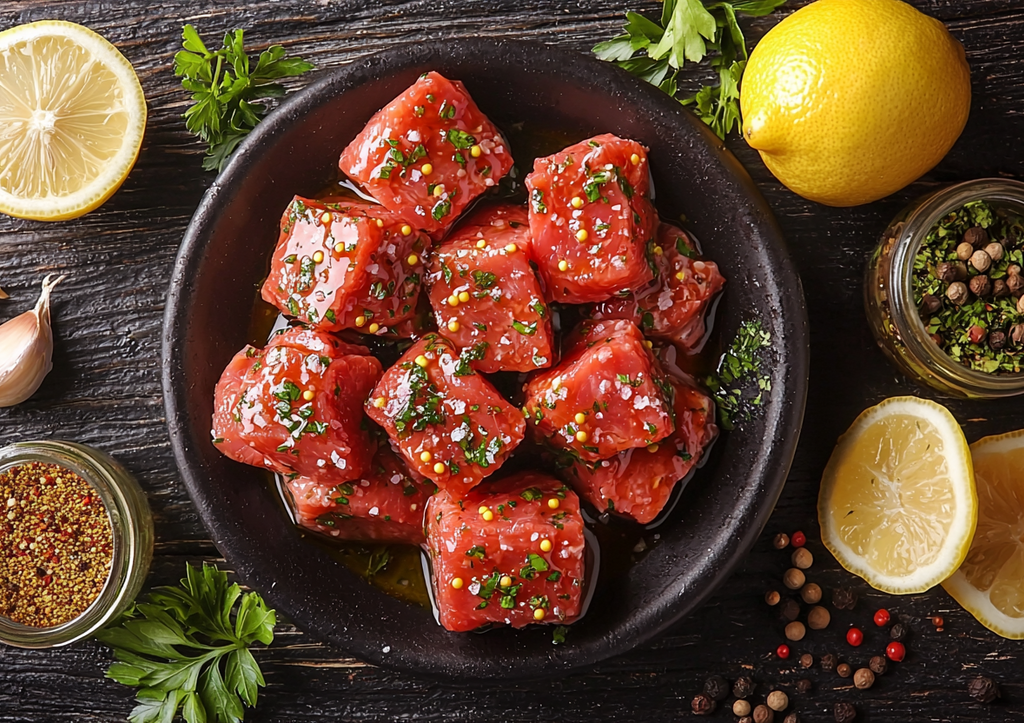 Этот маринад спасет любое мясо! Хоть шашлык, хоть курочку в духовке