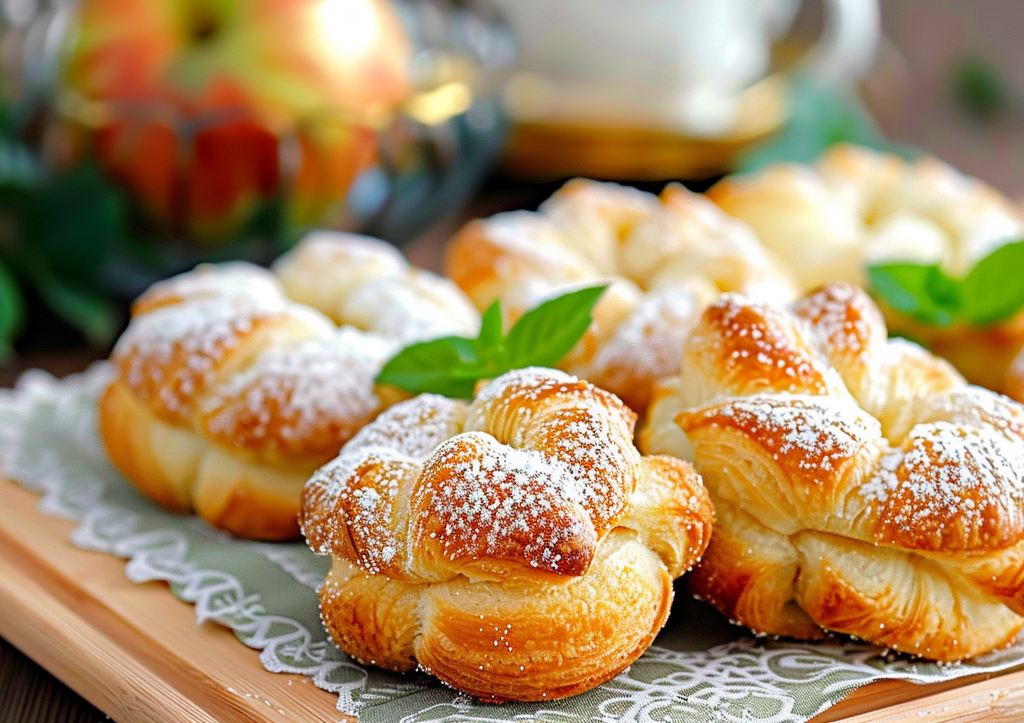 Нежные яблочные кольца в тесте! Вкуснятина к чаю — быстро и просто!