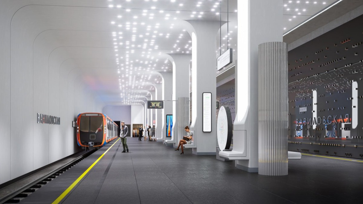 Сергей Собянин рассказал, как будет выглядеть станция метро «Вавиловская»