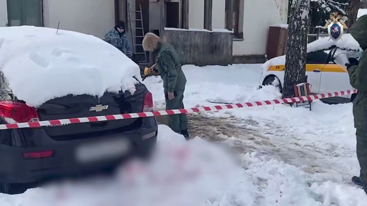 Появились кадры с места убийства мальчика в Подмосковье