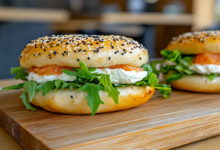 Творожные бейглы с красной рыбкой — полезный завтрак для бодрого утра tvorozhnye bejgly s krasnoj rybkoj poleznyj zavtrak dlya bodrogo utra-dmvv-ru-174410114500-0