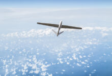 Unmanned,Aerial,Vehicle,In,The,Cloudy,Sky