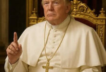 Дональд Трамп опубликовал яркий пост в образе Папы Римского на Truth Social donald tramp opublikoval yarkij post v obraze papy rimskogo na -dmvv-ru-174626202700-0