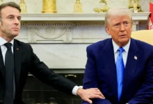 Макрон призывает Трампа ответить на действия Путина, выбирая между санкциями и дипломатией makron prizyvaet trampa otvetit na dejstviya putina vybiraya mezhdu sankcziyami i diplomatiej-dmvv-ru-174755426600-0