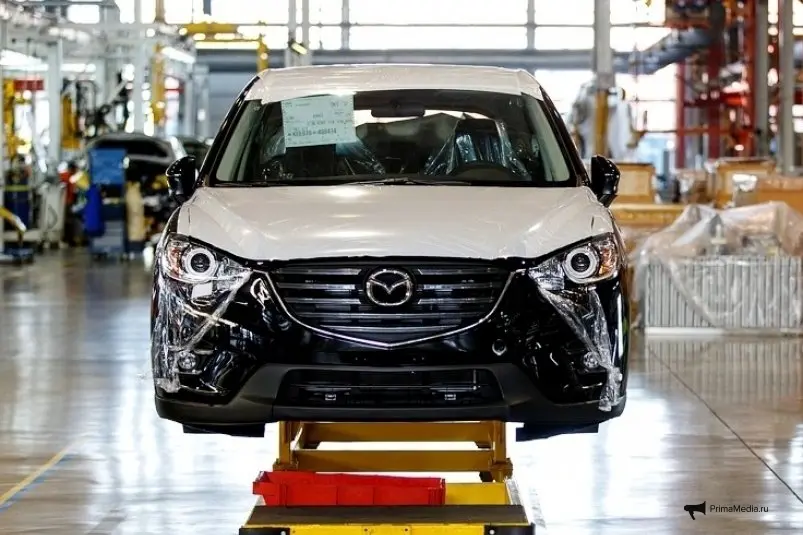 Сборка автомобилей Mazda во Владивостоке ИА PrimaMedia