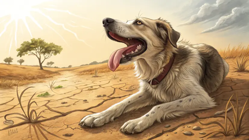 Ветврач Шеляков: учащённое дыхание может быть признаком перегрева животного