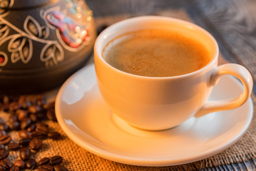 Чашка турецкого кофе