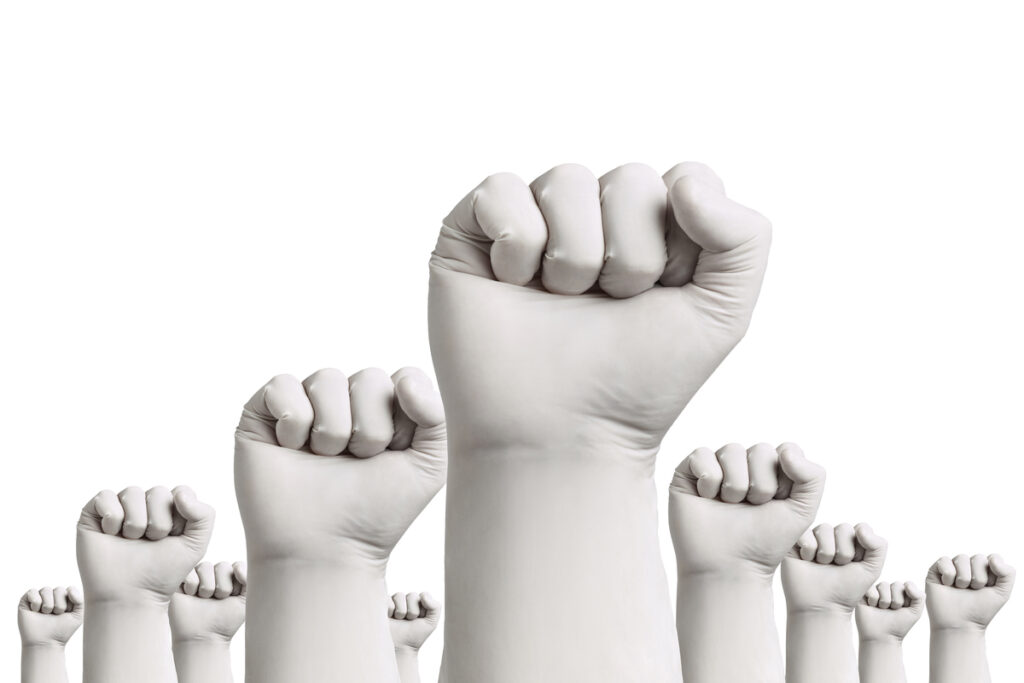 иллюстрация забастовки
