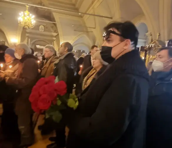 Людмила Лядова прощается с великим талантом в окружении друзей и коллег-0