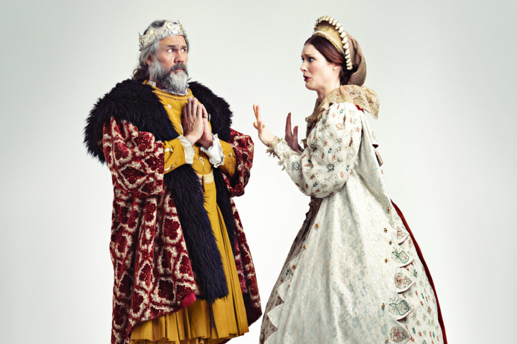 ссора короля и королевы
