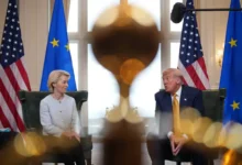 Дональд Трамп и Урсула фон дер Ляйен открывают новую эру процветания США-ЕС donald tramp i ursula fon der lyajen otkryvayut novuyu eru proczvetaniya sshaes-dmvv-ru-0