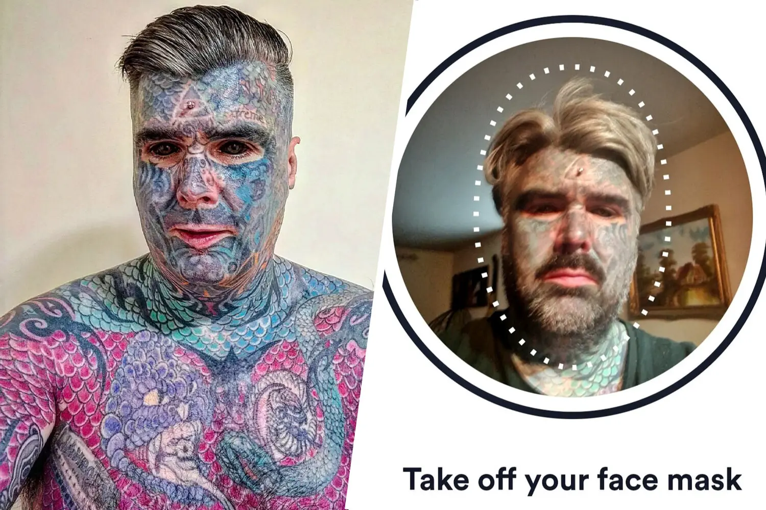 Мэттью Уилан — King Of Ink Land столкнулся с трудностями из-за Face ID-0