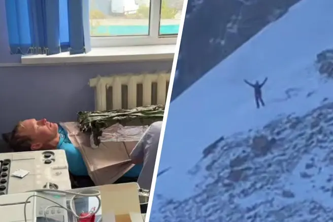 В Киргизии спасли двух российских альпинистов, заблудившихся в горах | Источник: МЧС КР / T.me