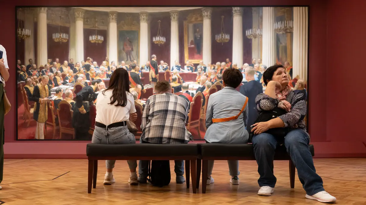 Выставка «Образ Москвы в русском искусстве» вызвала большой интерес гостей ВДНХ