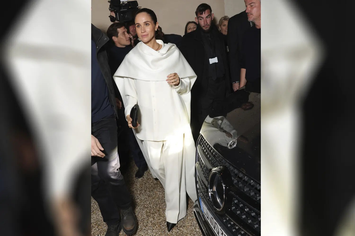 Меган Маркл и Пьерпаоло Пиччоли в Balenciaga демонстрируют гармонию стиля-0