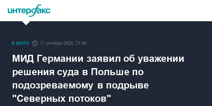 МИД Германии обсудил напряженность в деле Владимира З. и отказ Польши-0