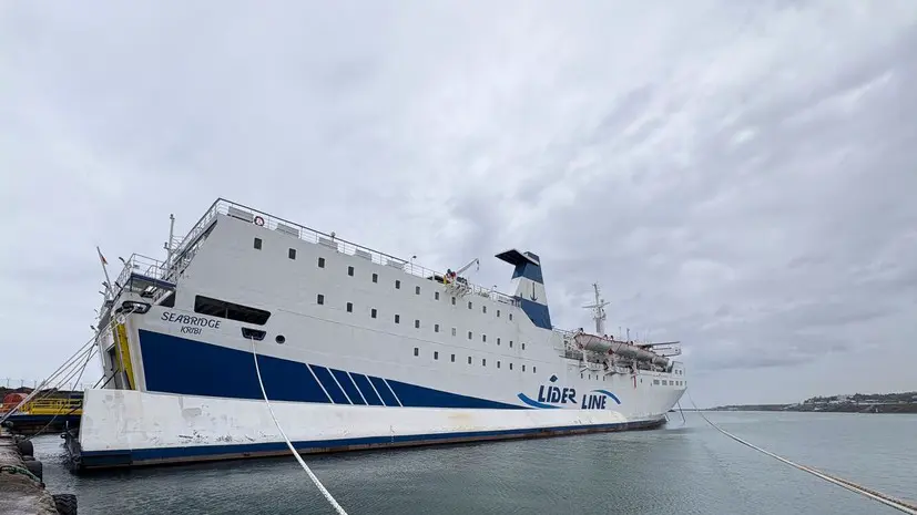 В Сочи из турецкого Трабзона отправился первый за 14 лет паром