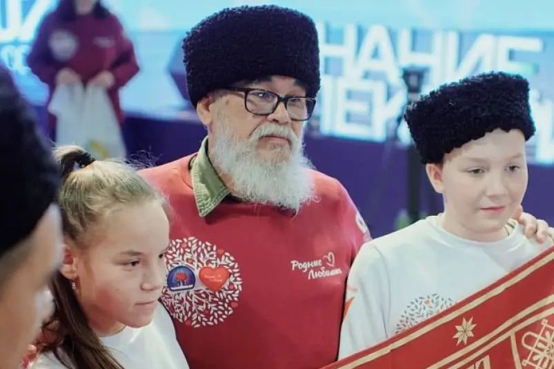 Глава совета стариков Уссурийского казачьего войска Николай Бянкин ТГ-канал @vskoru