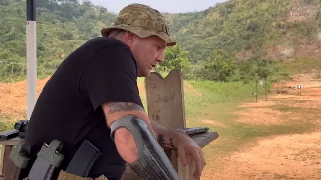 Тренировка потерявшего руку и ноги главу ЧВК «Вагнер» Подольского попала на видео