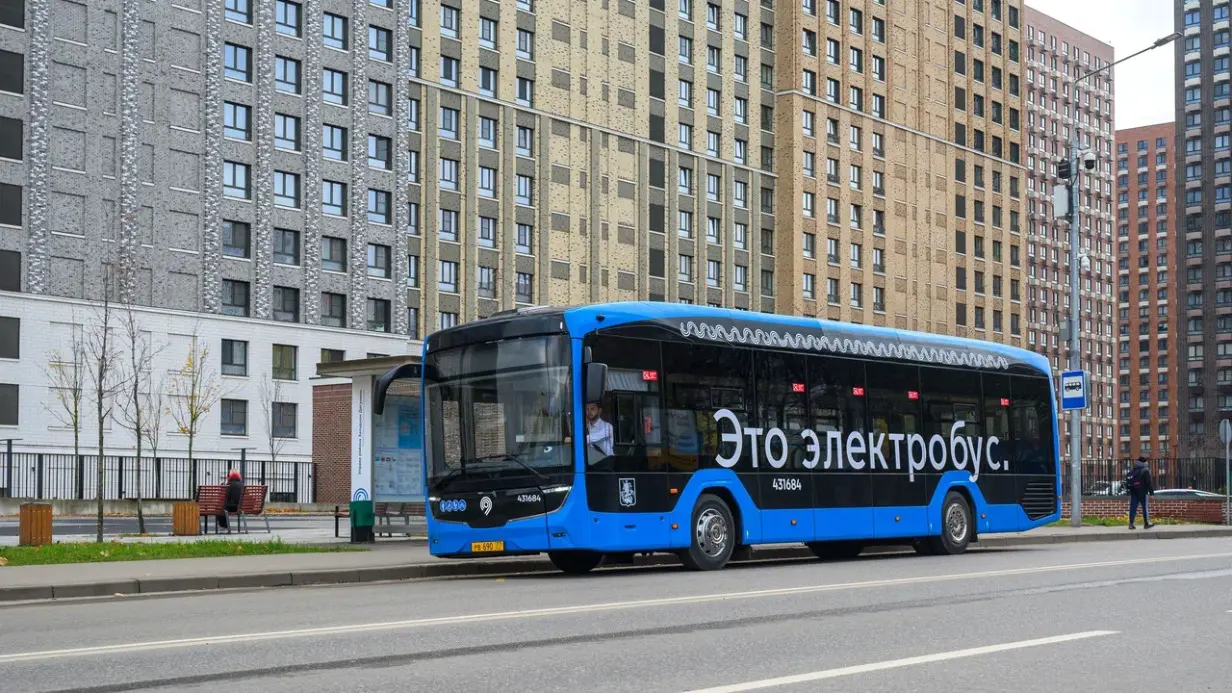 На востоке Москвы электробусы вышли на маршрут 211