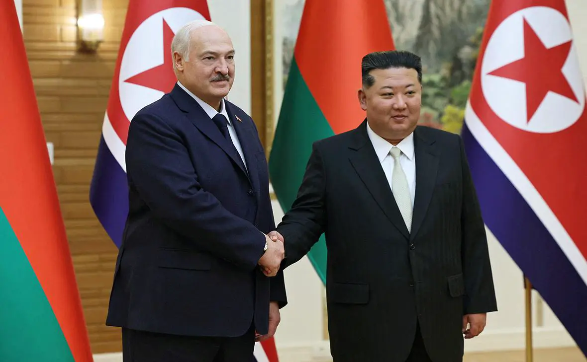 Александр Лукашенко и Ким Чен Ын (Reuters)