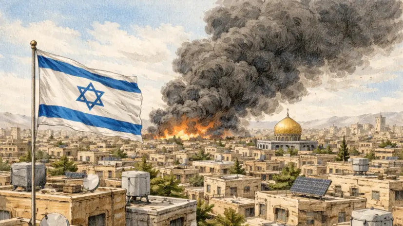 Times of Israel: в Израиле после падения обломка ракеты загорелся химзавод