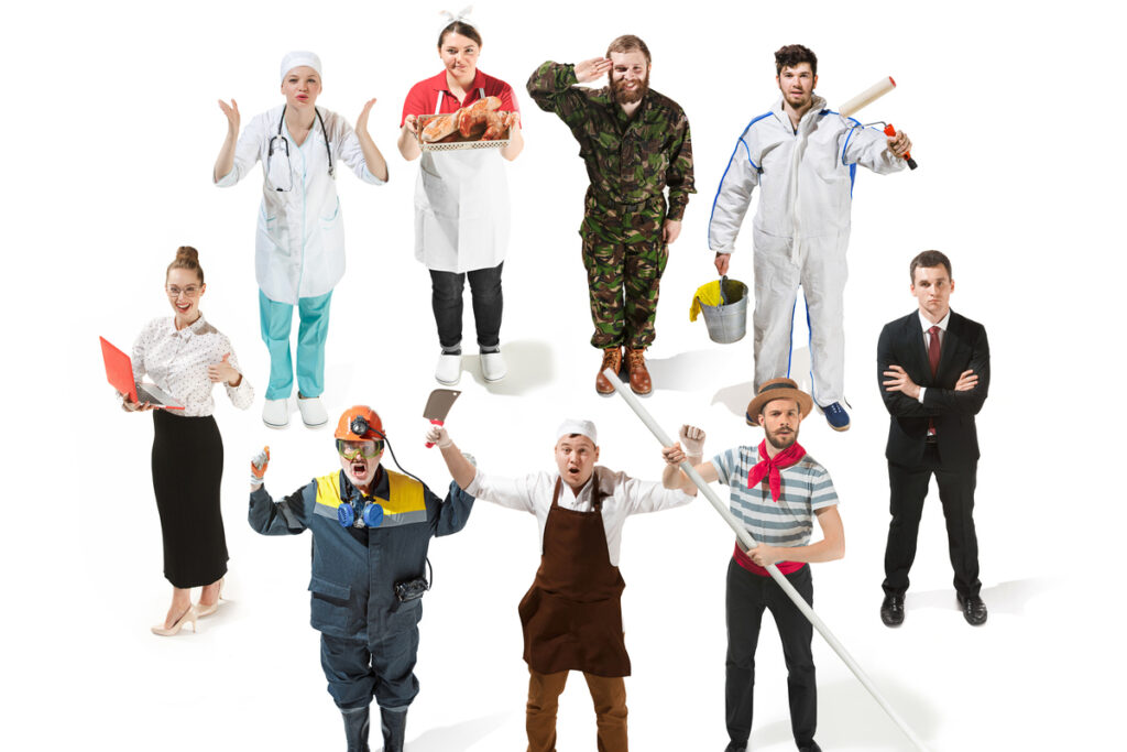 Люди разных профессий