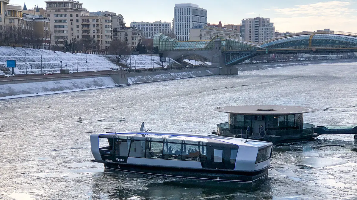 Причал «Парк Фили» временно не работает