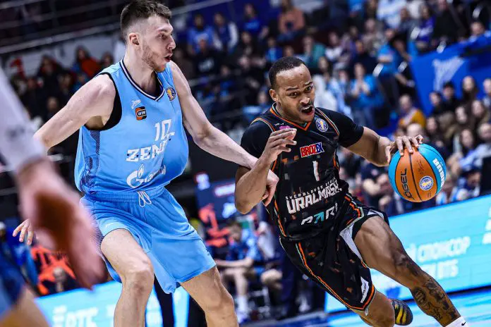 Уралмаш одержал яркую победу над Зенитом в плей-офф Единой лиги ВТБ-0