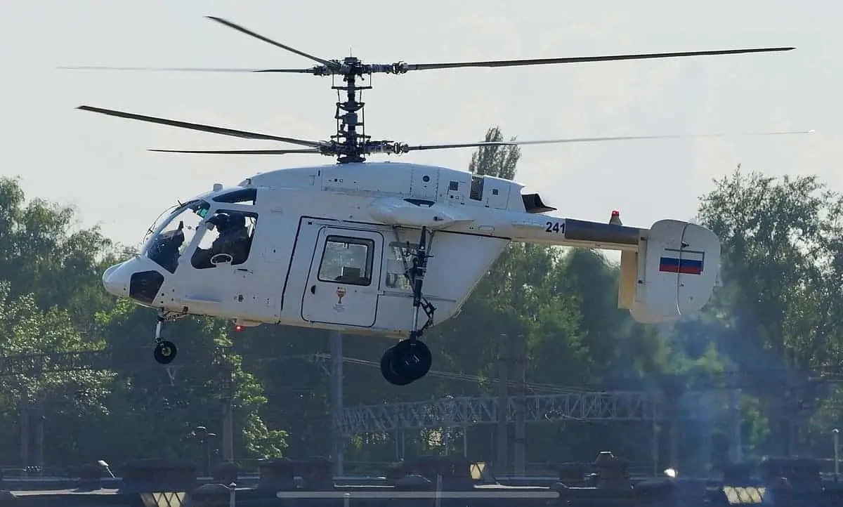 Первый полностью российский полет Ка-226Т с двигателем ВК-650В-0