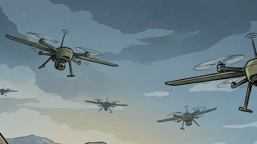 Боец Седой: расчёт FPV-дронов уничтожил «Хамви» ВСУ в Сумской области