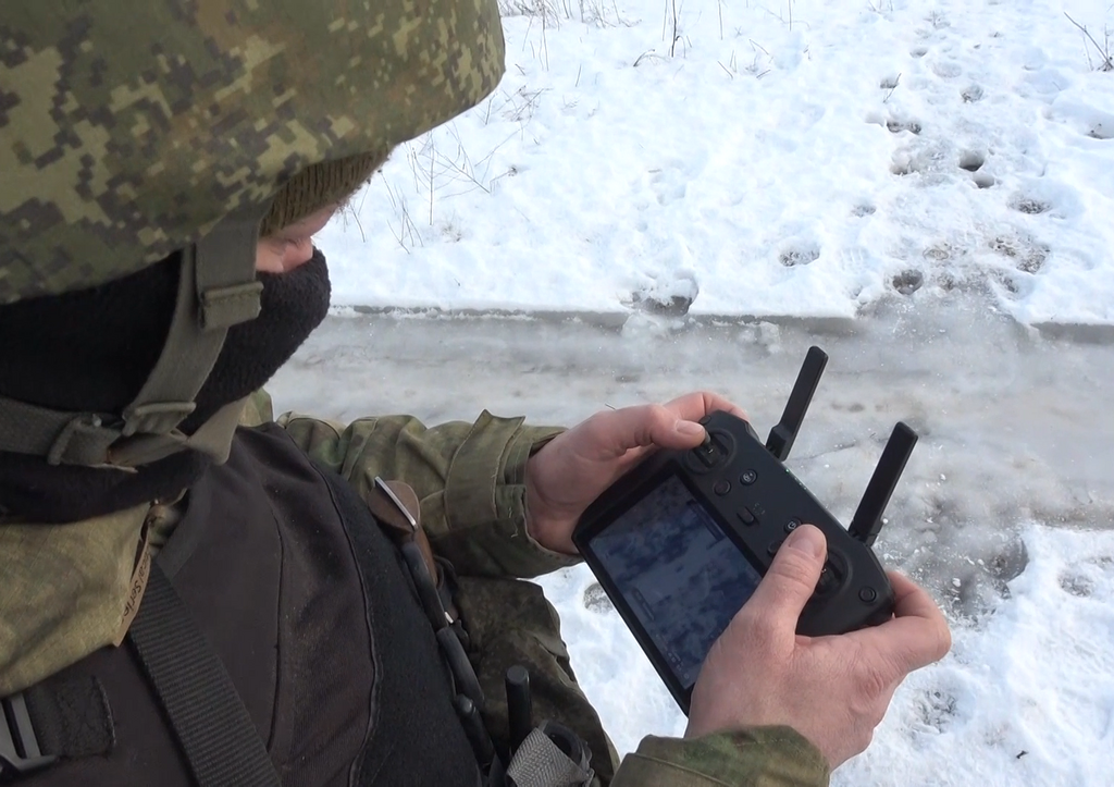 Военнослужащий ВС РФ в зоне СВО