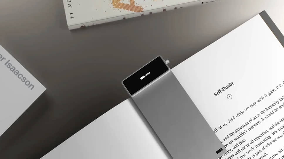Mark Engineering представляет умную закладку с ИИ для книг в стиле Apple-0