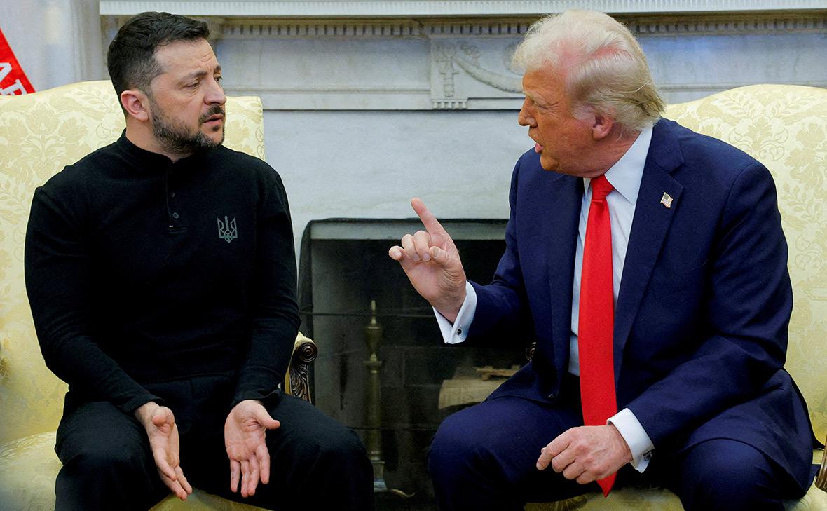 Владимир Зеленский (слева) и Дональд Трамп (Brian Snyder / Reuters)