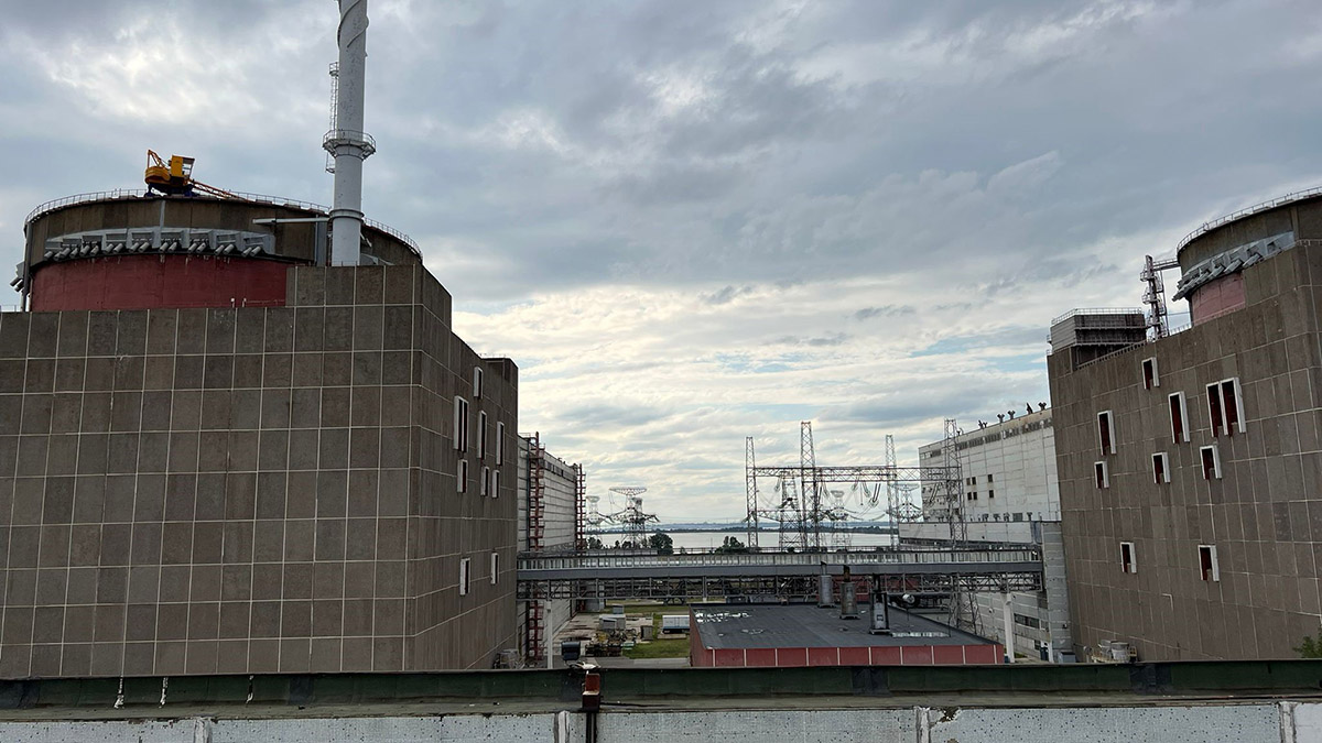 ВСУ атаковали территорию вблизи Запорожской АЭС