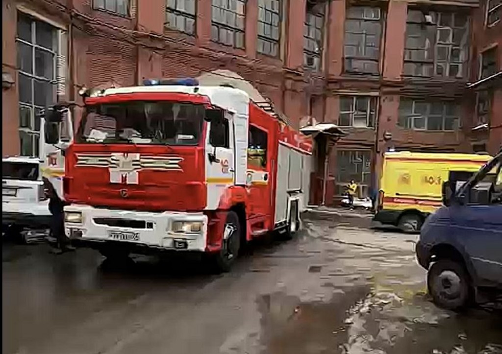 В Москве снова горит Электрозавод