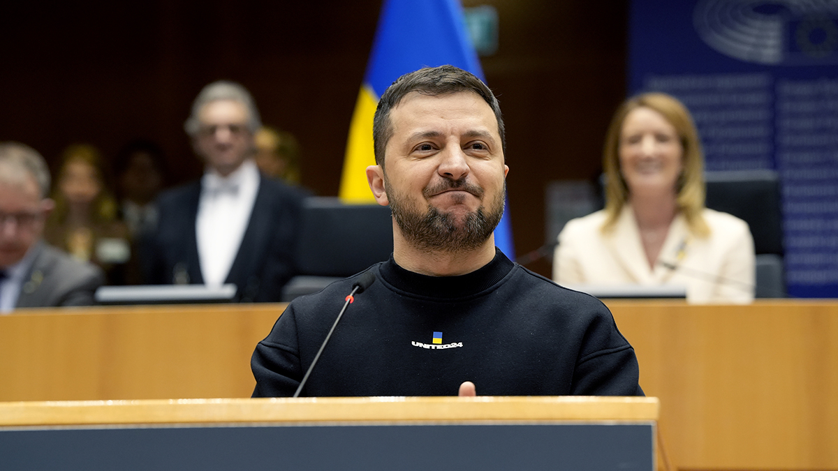 Зеленский вместе с женой прибыл на церемонию прощания с папой римским Франциском