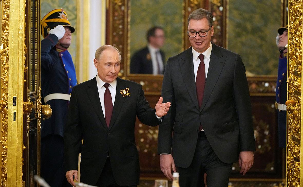 Владимир Путин и Александр Вучич (Александр Земляниченко / Reuters)