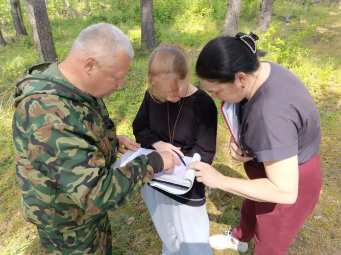 Рейд юных экологов и Верхотурского лесничества в рамках нацпроекта Экология-0
