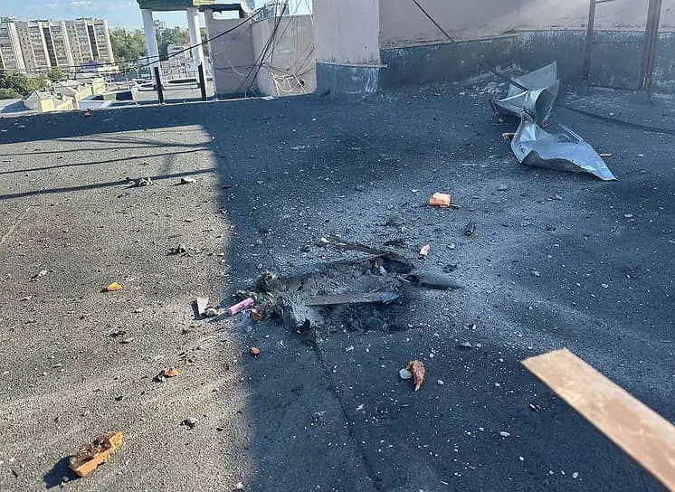Последствия атаки БПЛА на Белгород