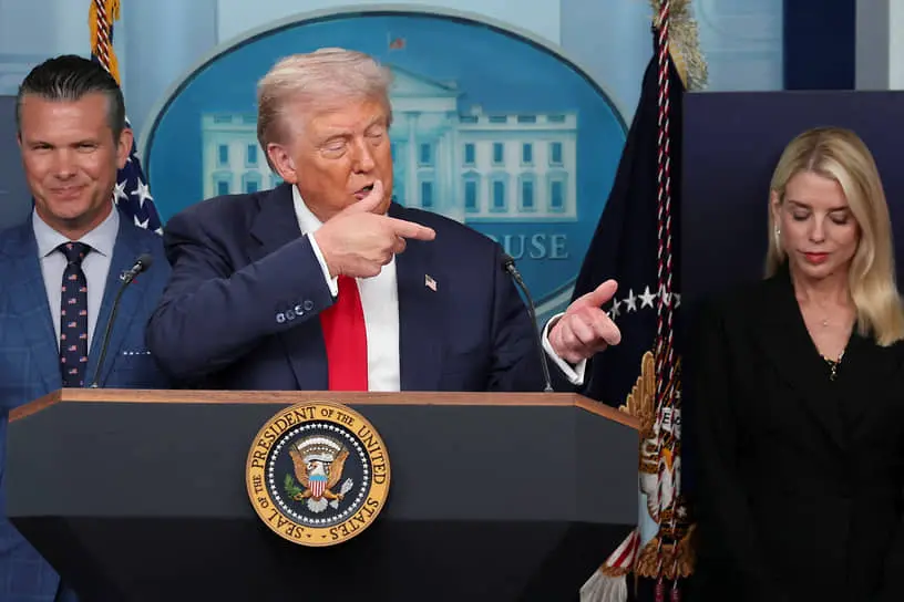 Президент США Дональд Трамп