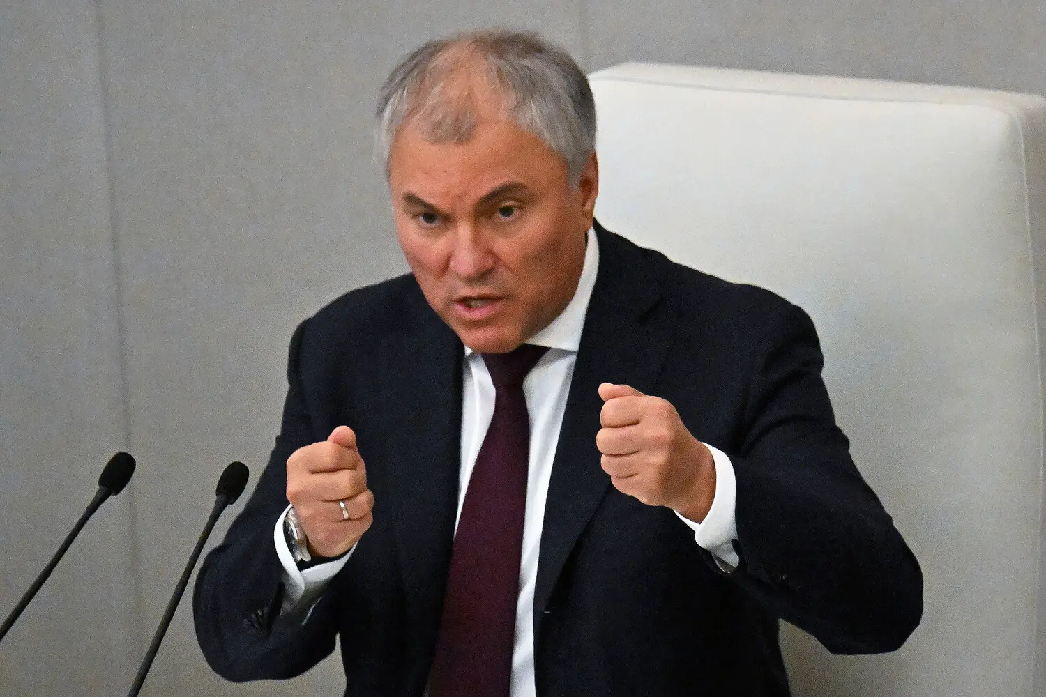 Вячеслав Володин объявил о новых законах, одобренных Госдумой для защиты россиян-0