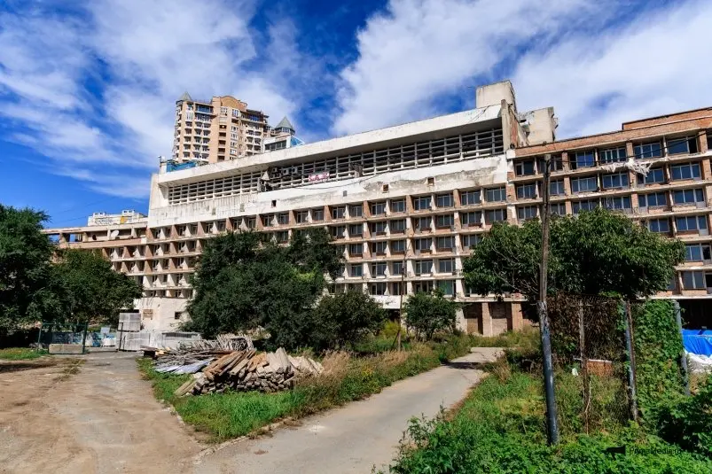 Гостиница "Амурский Залив" сегодня Евгений Кулешов, ИА PrimaMedia