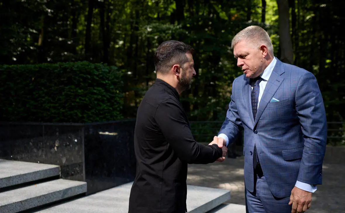 Владимир Зеленский и Роберт Фицо (пресс-служба Президента Украины)